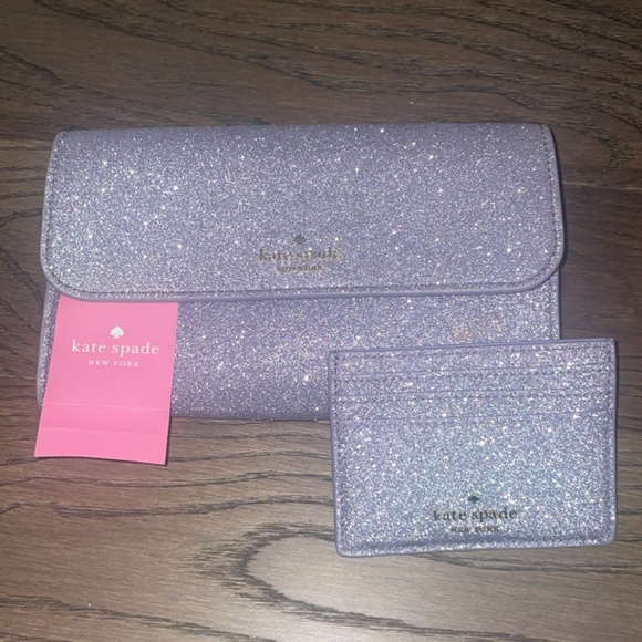 Kate Spade Sparkly & wallet - Picture 1 of 1
